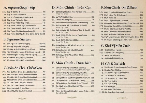 Nhà Hàng Giao Món Nhận Đặt Tiệc Phục Vụ Tận Nơi Ở TPHCM