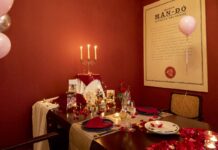 Nhà hàng Maison Mận-Đỏ tổ chức tiệc lãng mạn