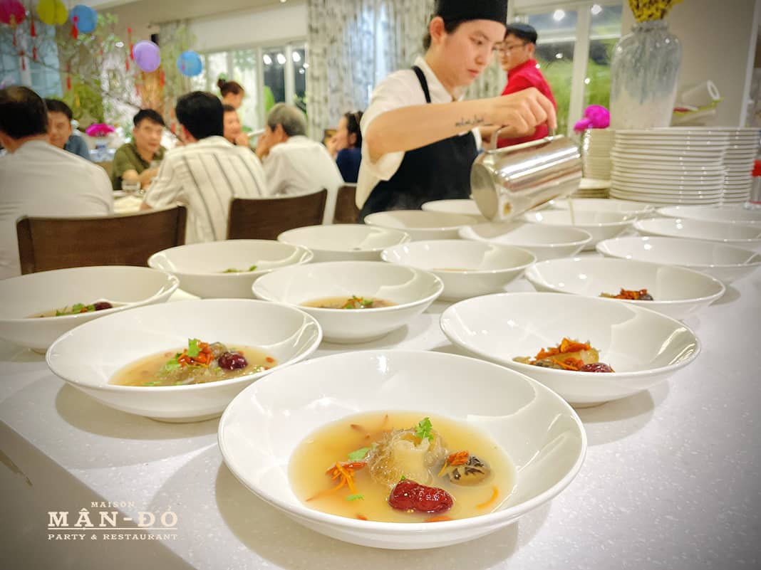 Nhà hàng Fusion với dịch vụ catering cao cấp tại gia