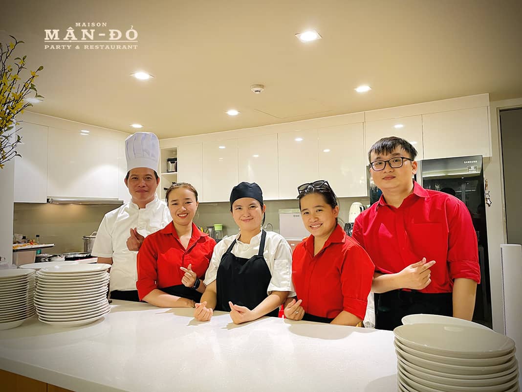 Nhà hàng Fusion với dịch vụ catering cao cấp tại gia