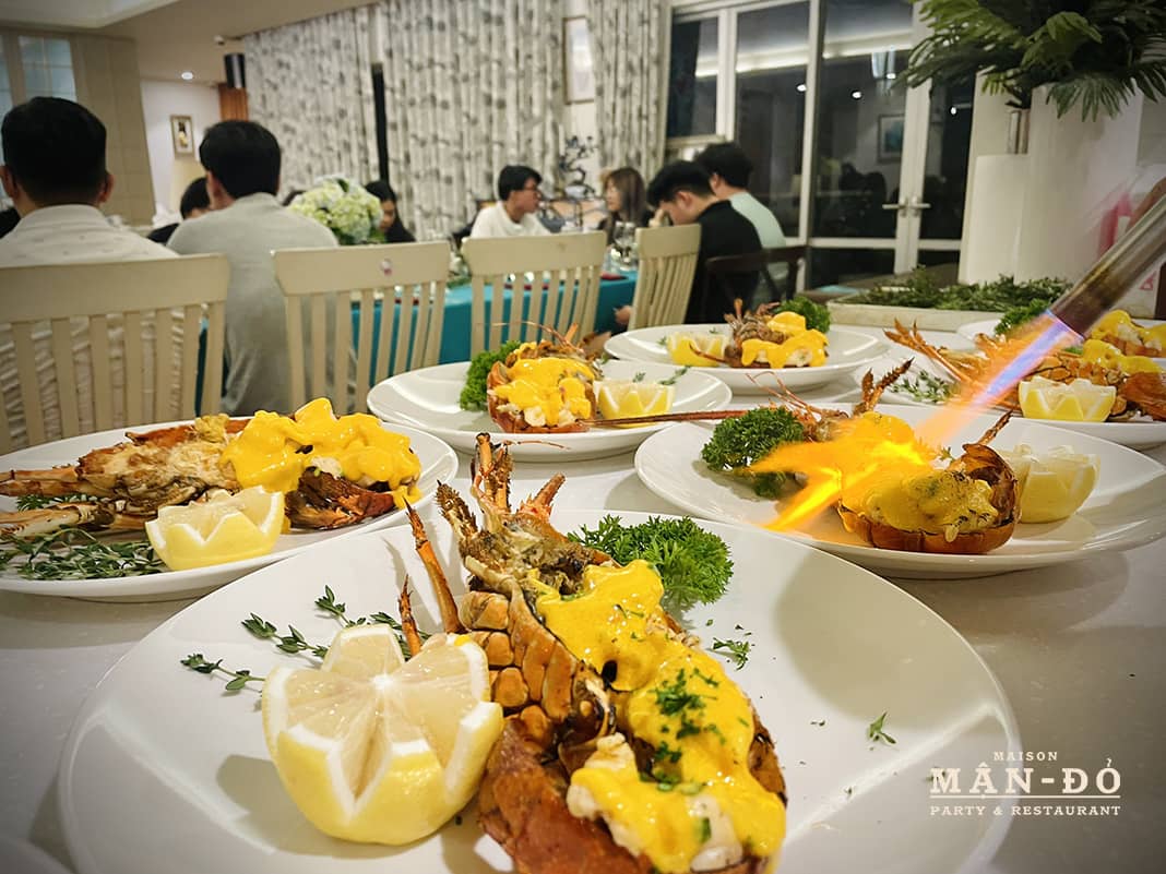 Nhà hàng Fusion với dịch vụ catering cao cấp tại gia